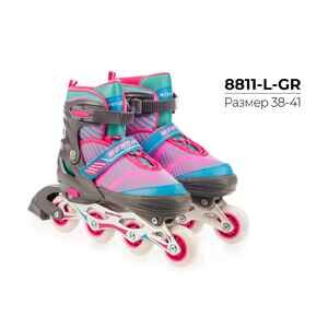 Роликовые коньки Favorit 8811-L-GR (р. 38-41)