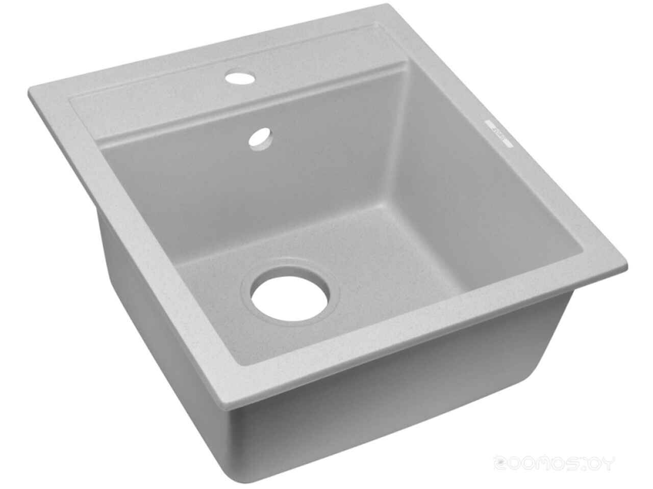 Кухонная мойка Zorg Como 46 (серый жемчуг) Кухонная мойка Zorg Como 46 (серый жемчуг)