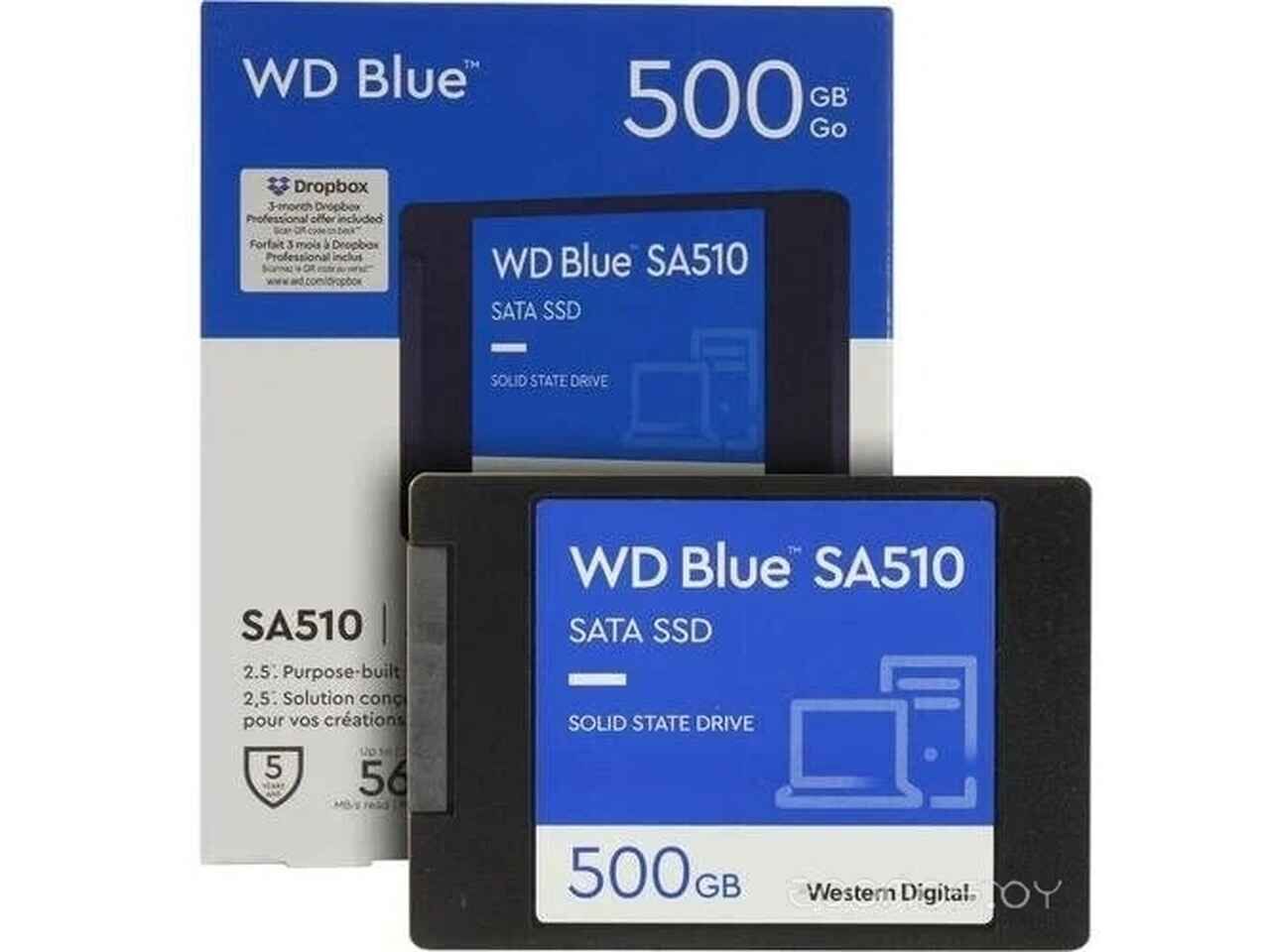 SSD Western Digital Blue SA510 500GB WDS500G3B0A SSD Western Digital Blue SA510 500GB WDS500G3B0A