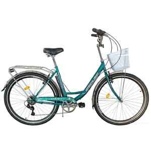 Велосипед GreenLand DAISY 7S 28 (20, изумрудный, 2024)