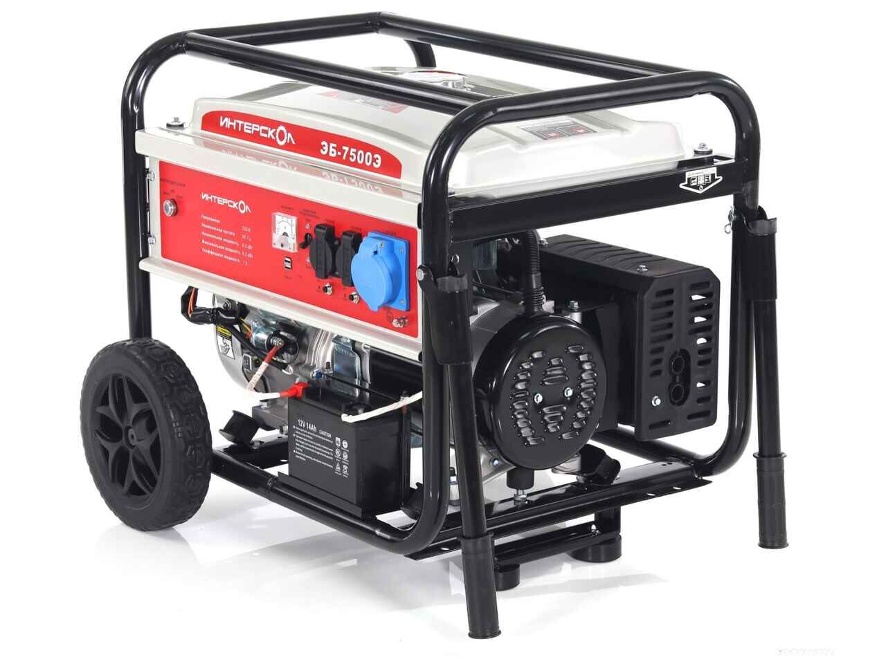 Генератор Интерскол ЭБ-7500Э 796.0.0.40 Генератор Интерскол ЭБ-7500Э 796.0.0.40