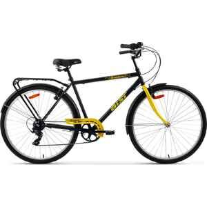 Велосипед Aist Broadway 2025 (черный/желтый)