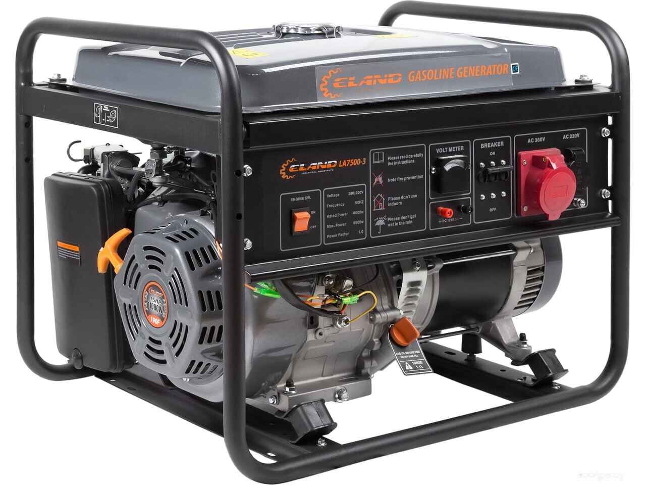 Бензиновый генератор Eland LA7500-3 Бензиновый генератор Eland LA7500-3