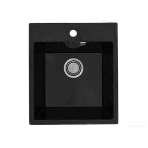Кухонная мойка Practik PR-M 475-004 (черный оникс)