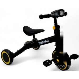 Беговел-велосипед Bubago Split BG S-157-2 (черный/желтый) Беговел-велосипед Bubago Split BG S-157-2 (черный/желтый)