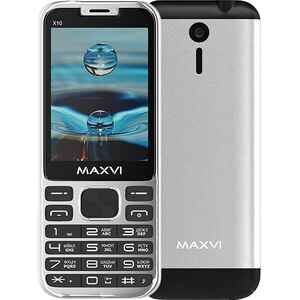Мобильный телефон MAXVI X10 (серебристый)