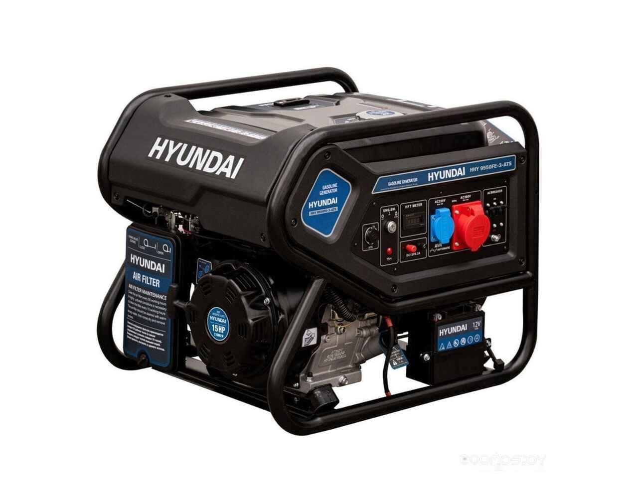 Бензиновый генератор Hyundai HHY9550FE-3-ATS Бензиновый генератор Hyundai HHY9550FE-3-ATS