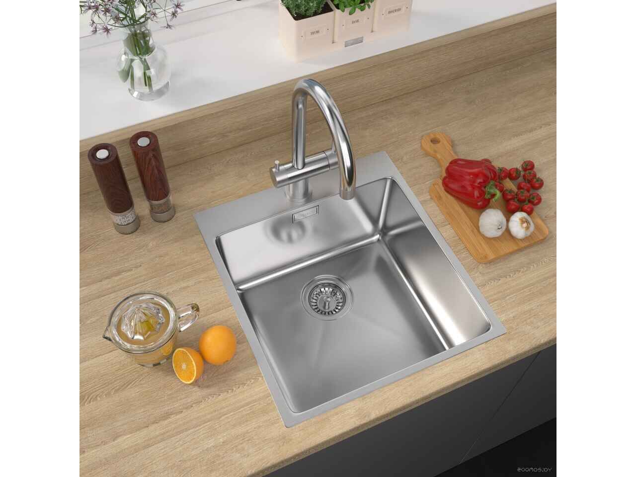 Кухонная мойка Zorg ZRN 5045 Premium УТ-00003480 Кухонная мойка Zorg ZRN 5045 Premium УТ-00003480