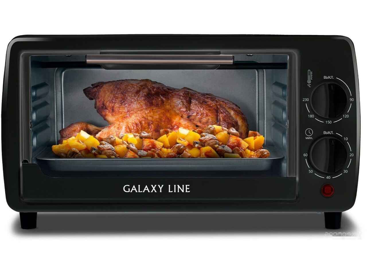 Мини-печь Galaxy Line GL2625 (черный) Мини-печь Galaxy Line GL2625 (черный)