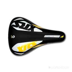 Велоседло DDK 1212A XRS (Black-White-Yellow)