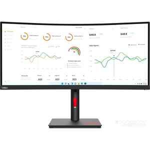 Монитор Lenovo ThinkVision T34w-30 63D4GAT1EU Монитор Lenovo ThinkVision T34w-30 63D4GAT1EU