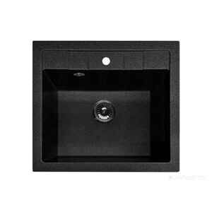 Кухонная мойка GranFest GF-Q-561 (черный)