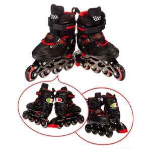 Роликовые коньки Favorit 8301-S-BK