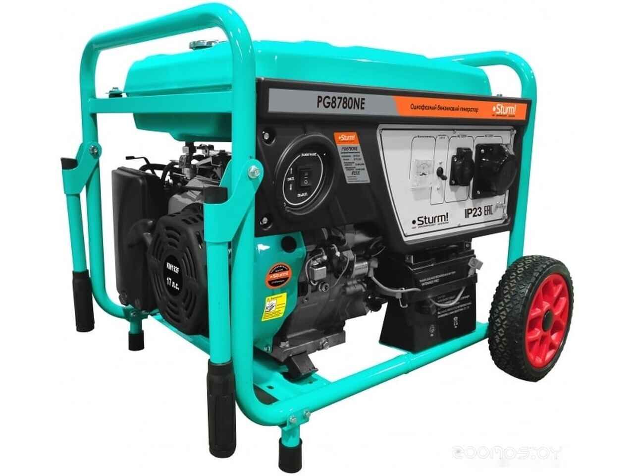Бензиновый генератор Sturm PG8780NE Бензиновый генератор Sturm PG8780NE