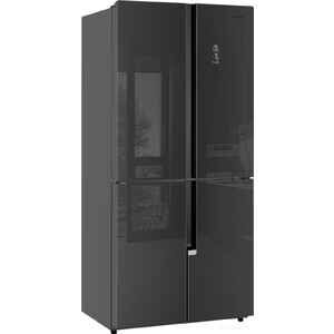 Четырёхдверный холодильник Weissgauff WCD 450 Inox Glass NoFrost Inverter Четырёхдверный холодильник Weissgauff WCD 450 Inox Glass NoFrost Inverter