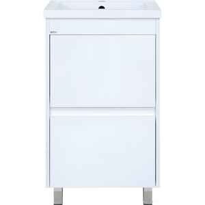 Misty Алиса - 50 Тумба 1 ящ. напольная, белая эмаль - Э-Али01050-0112Я Misty Алиса - 50 Тумба 1 ящ. напольная, белая эмаль - Э-Али01050-0112Я