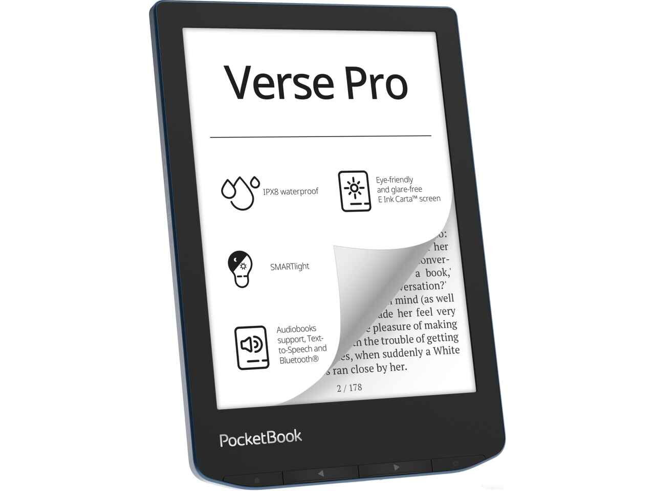Электронная книга PocketBook A4 634 Verse Pro (лазурный) Электронная книга PocketBook A4 634 Verse Pro (лазурный)