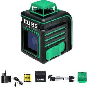 Лазерный нивелир ADA Instruments Cube 360 Green Professional Edition А00535 Лазерный нивелир ADA Instruments Cube 360 Green Professional Edition А00535