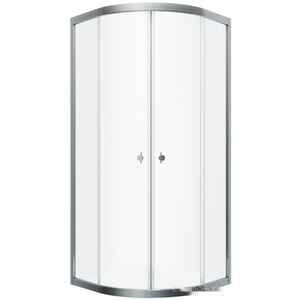Душевой уголок Triton Альфа Хром А1 80х80 без поддона (прозрачное стекло)