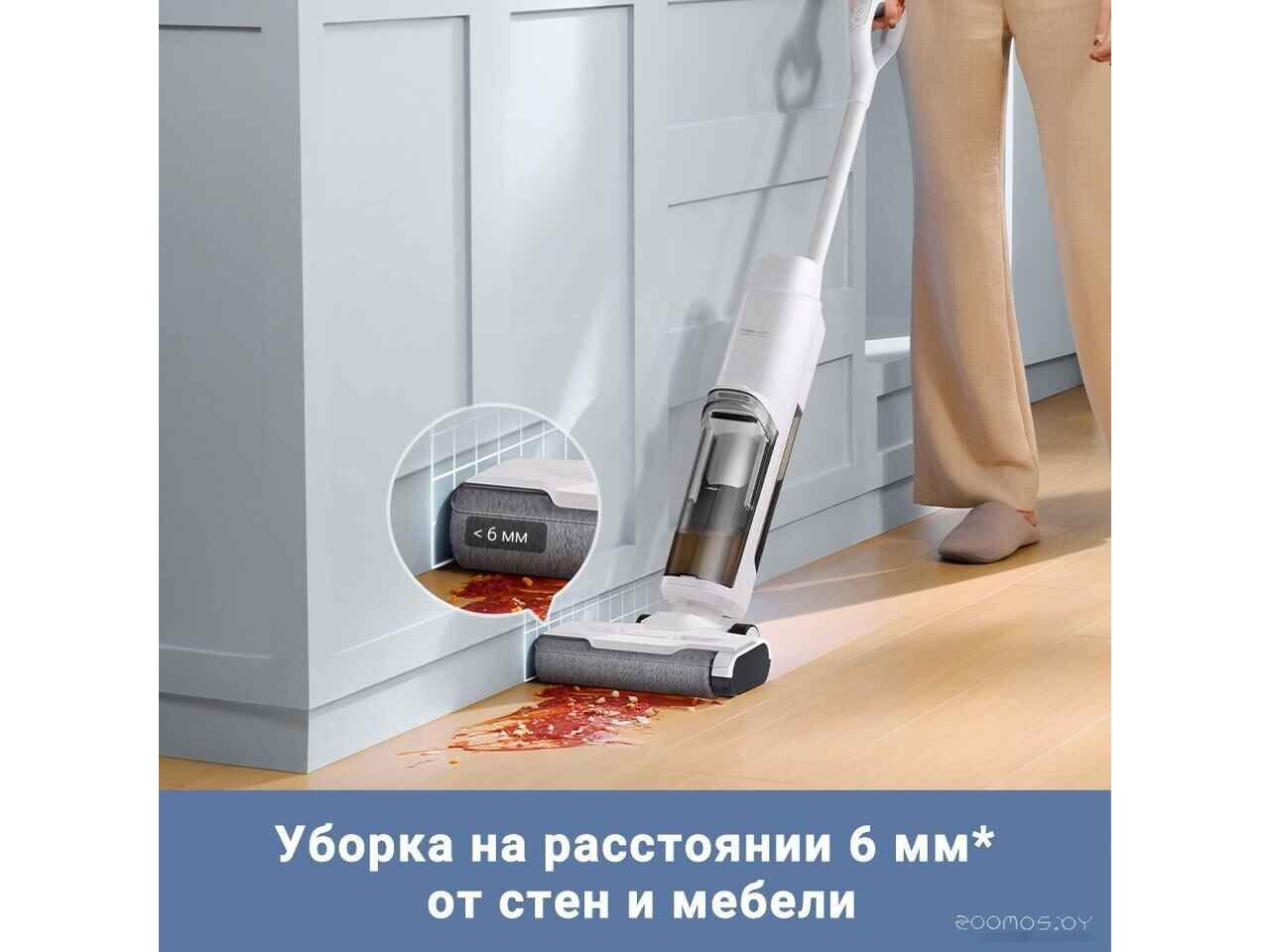 Вертикальный моющий пылесос Trouver Wet and Dry Vacuum K10 BVC-T8A Вертикальный моющий пылесос Trouver Wet and Dry Vacuum K10 BVC-T8A