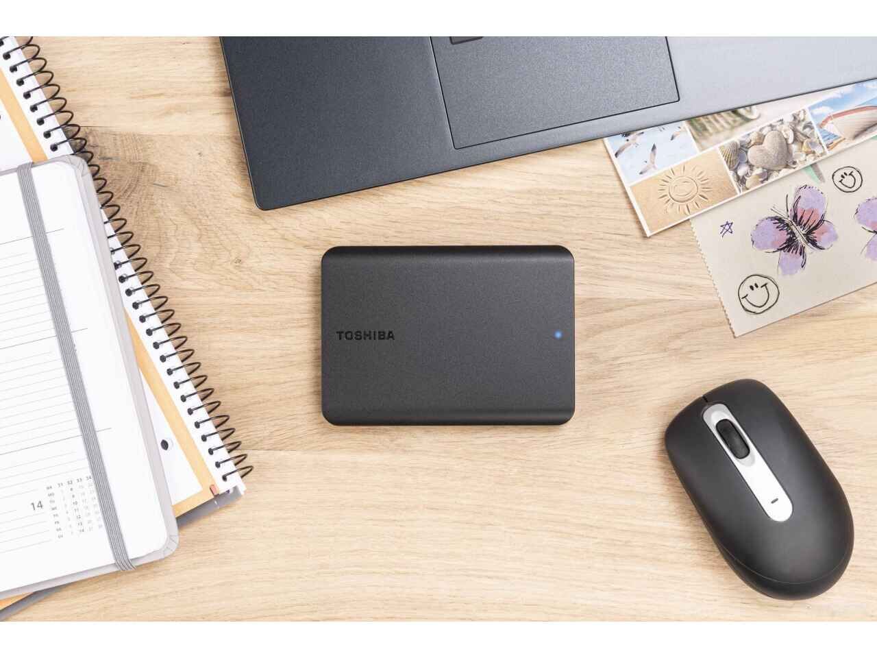 Внешний жёсткий диск Toshiba Canvio Basics 2022 1TB HDTB510EK3AA Внешний жёсткий диск Toshiba Canvio Basics 2022 1TB HDTB510EK3AA