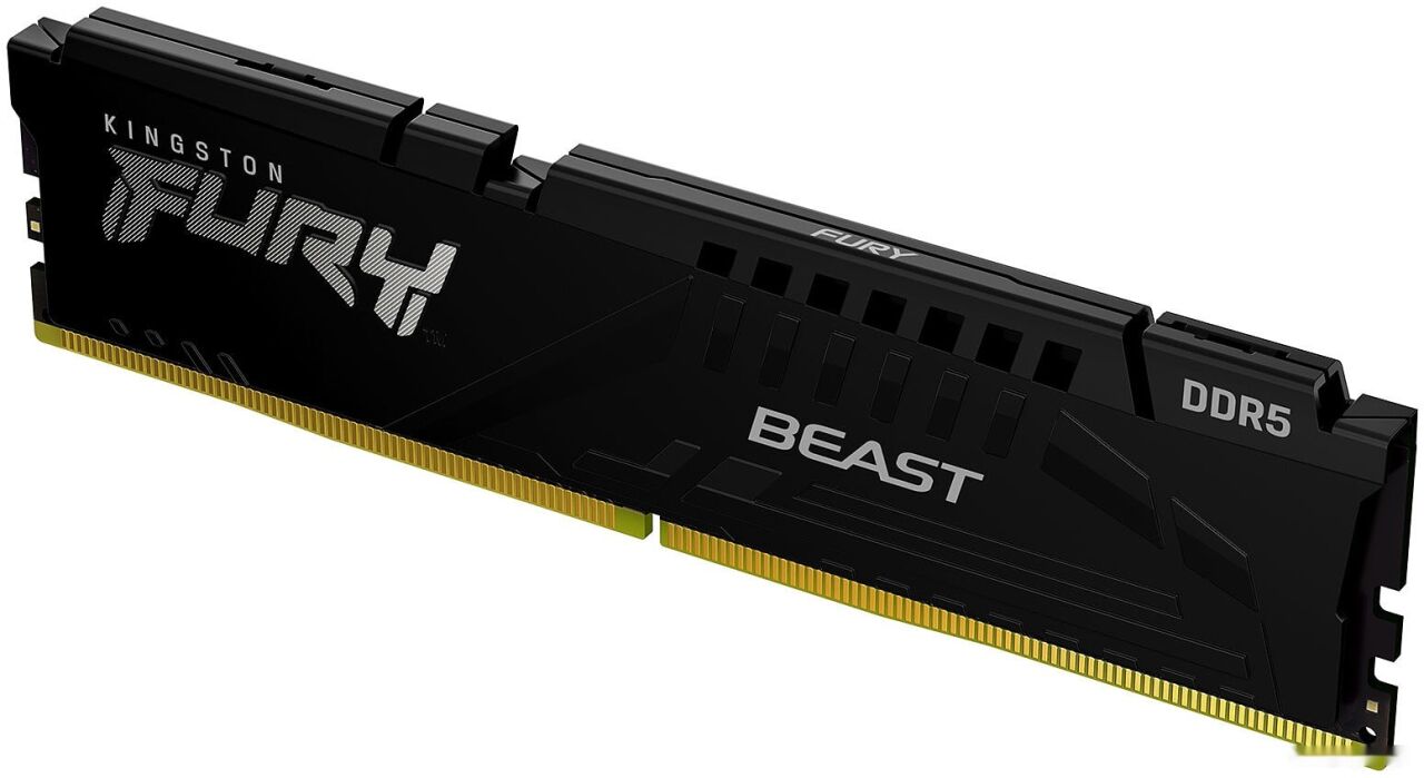 Модуль памяти Kingston FURY Beast 2x16GB DDR5 PC5-38400 KF548C38BBK2-32