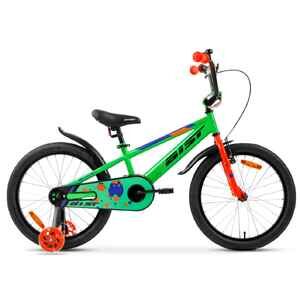 Детский велосипед Aist Pluto 14 (зеленый, 2025)