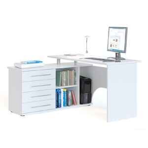 Компьютерный стол Сокол КСТ-109Л (White) КСТ109Л Б6/04