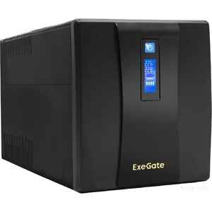Источник бесперебойного питания Exegate SpecialPro Smart LLB-1500.LCD.AVR.4SH.USB EP212520RUS