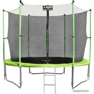 Батут Alpin Inside 3.12 м с защитной сеткой и лестницей