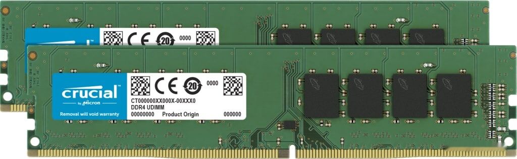 Модуль памяти Crucial 16GB DDR4 PC4-21300 CT2K8G4DFRA266