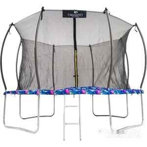 Батут Calviano Inside Master Smile 374 см - 12ft (внутренняя сетка, с лестницей)