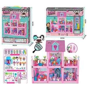 Дом для кукол SS LOL Surprise House 4 комнаты G140657 8368 Дом для кукол SS LOL Surprise House 4 комнаты G140657 8368