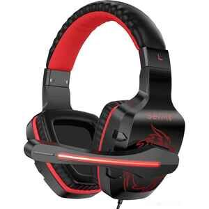 Наушники Senicc A1S (черный/красный) Наушники Senicc A1S (черный/красный)