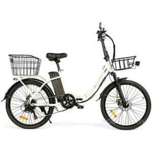 Электровелосипед SameBike City Master MY-E04 (белый)