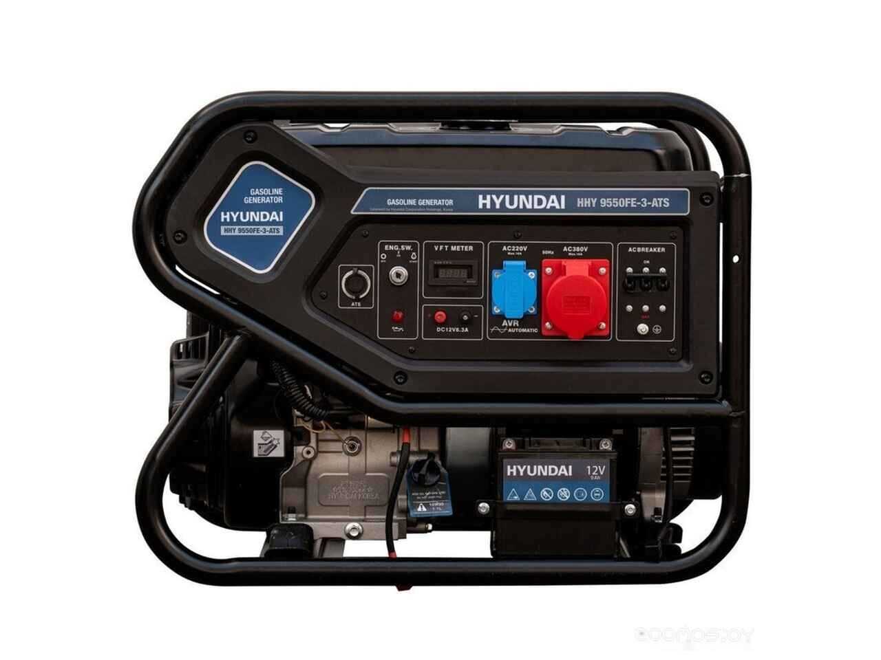 Бензиновый генератор Hyundai HHY9550FE-3-ATS Бензиновый генератор Hyundai HHY9550FE-3-ATS