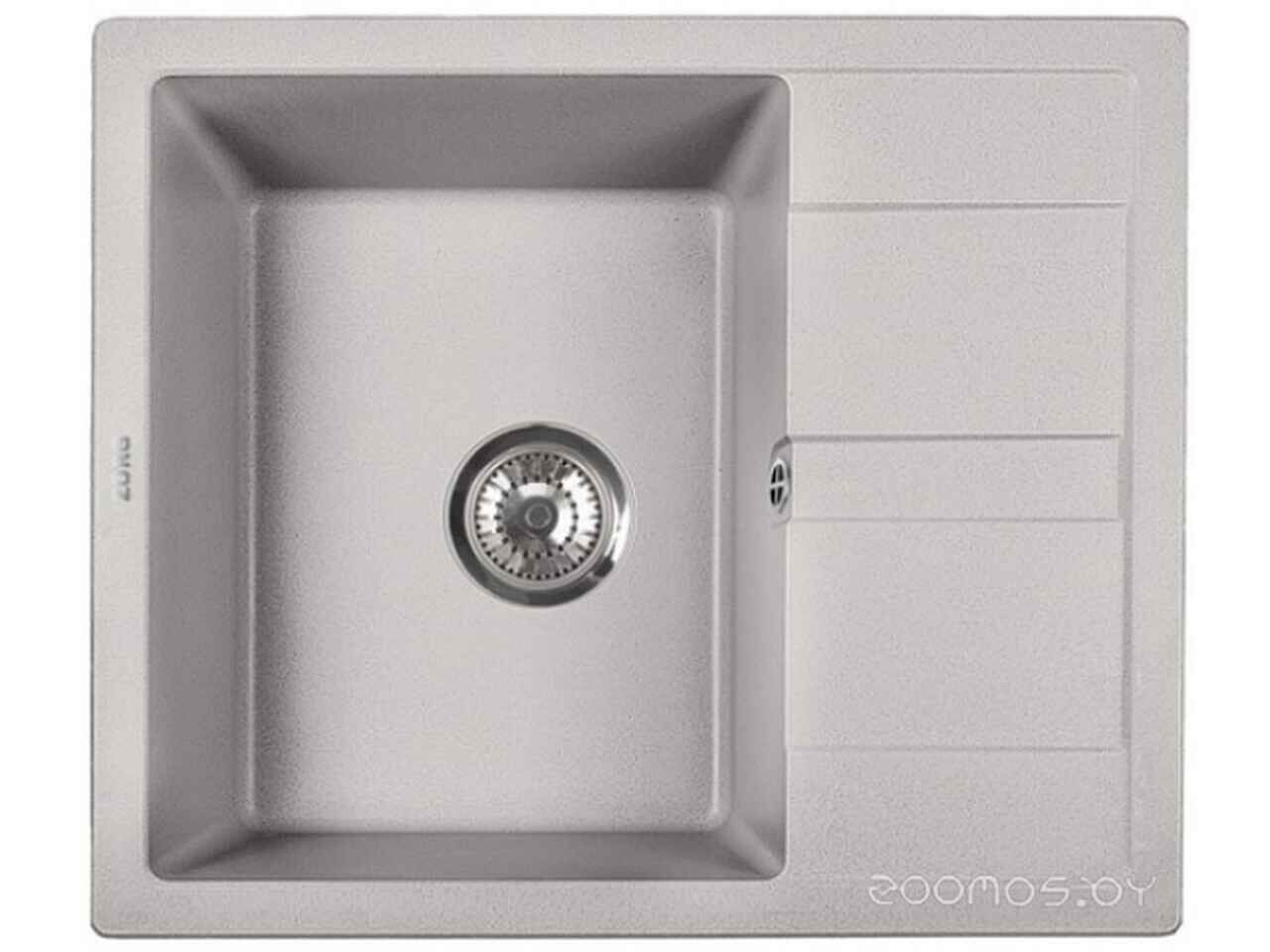 Кухонная мойка Zorg Apollo 58 серый жемчуг Кухонная мойка Zorg Apollo 58 серый жемчуг