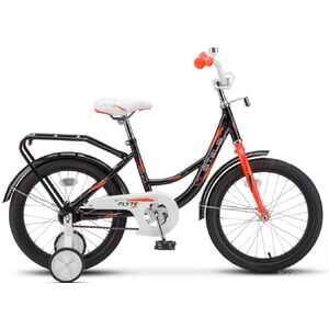 Детский велосипед Stels Flyte 16 Z011 (черный/красный, 2022)