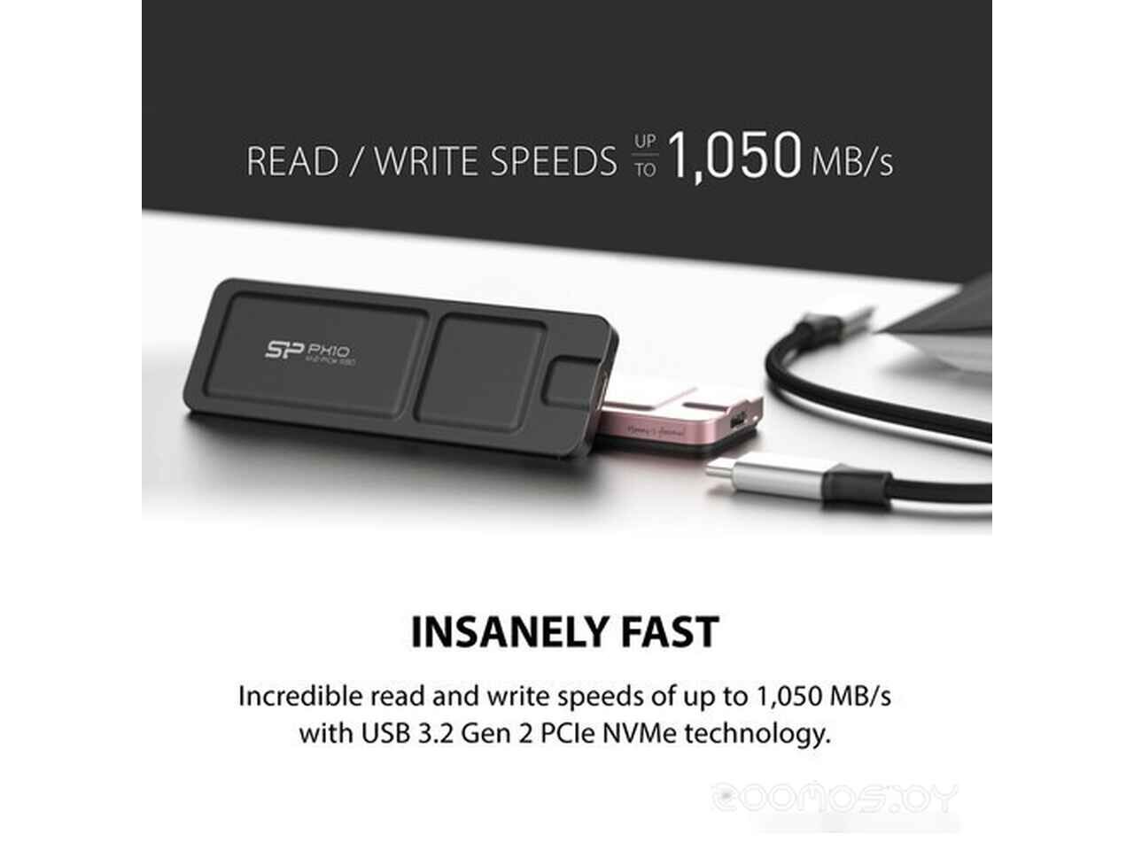 Внешний накопитель Silicon Power PX10 2TB SP020TBPSDPX10CK Внешний накопитель Silicon Power PX10 2TB SP020TBPSDPX10CK