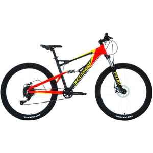 Велосипед Forward Flare 27.5 2.0 disc (18, серый/красный, 2021)