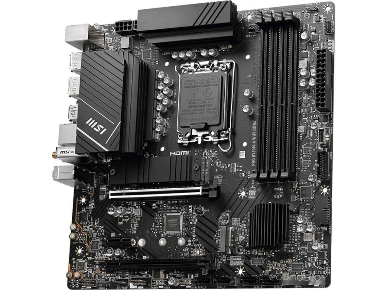 Материнская плата MSI Pro B760M-A WiFi DDR4 Материнская плата MSI Pro B760M-A WiFi DDR4