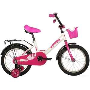 Детский велосипед Foxx Simple 16 2021 (белый)