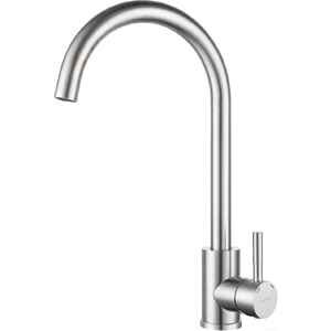 Смеситель GranFest Quarz GF-Z5410 (нержавеющая сталь)