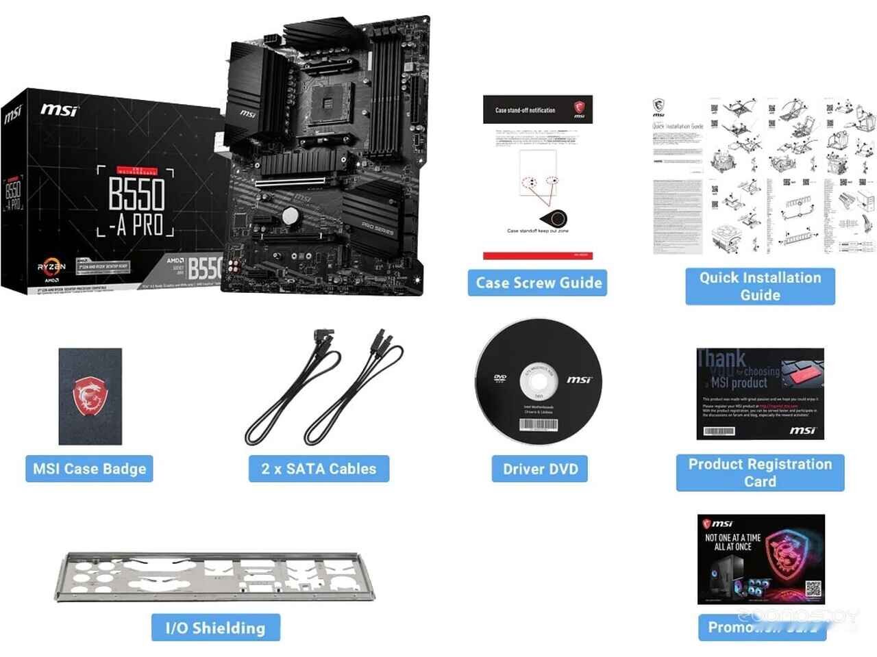 Материнская плата MSI B550-A Pro Материнская плата MSI B550-A Pro