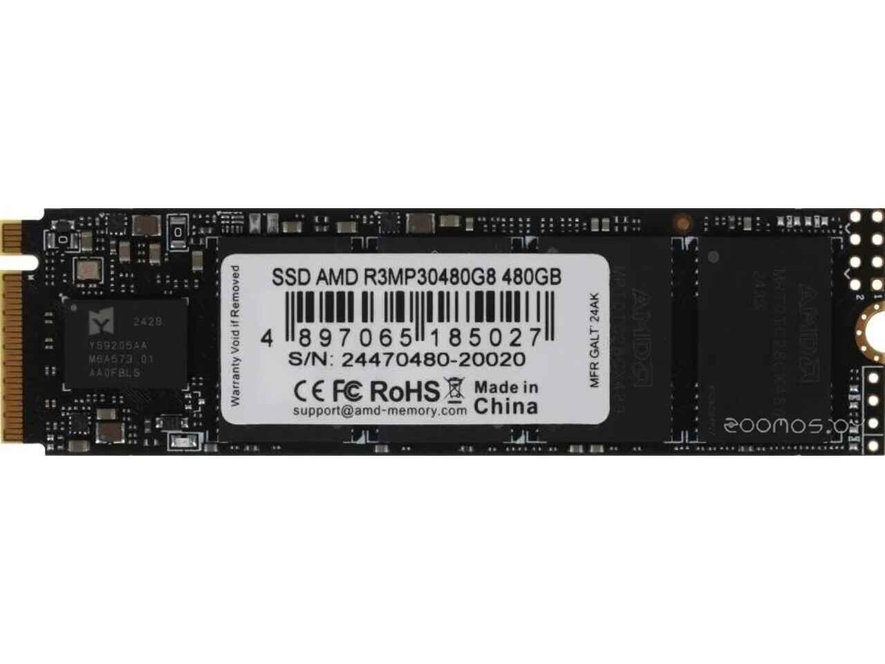 SSD AMD RADEON R3 M.2 PCIe 3.0 (R3MP30480G8) SSD AMD RADEON R3 M.2 PCIe 3.0 (R3MP30480G8)