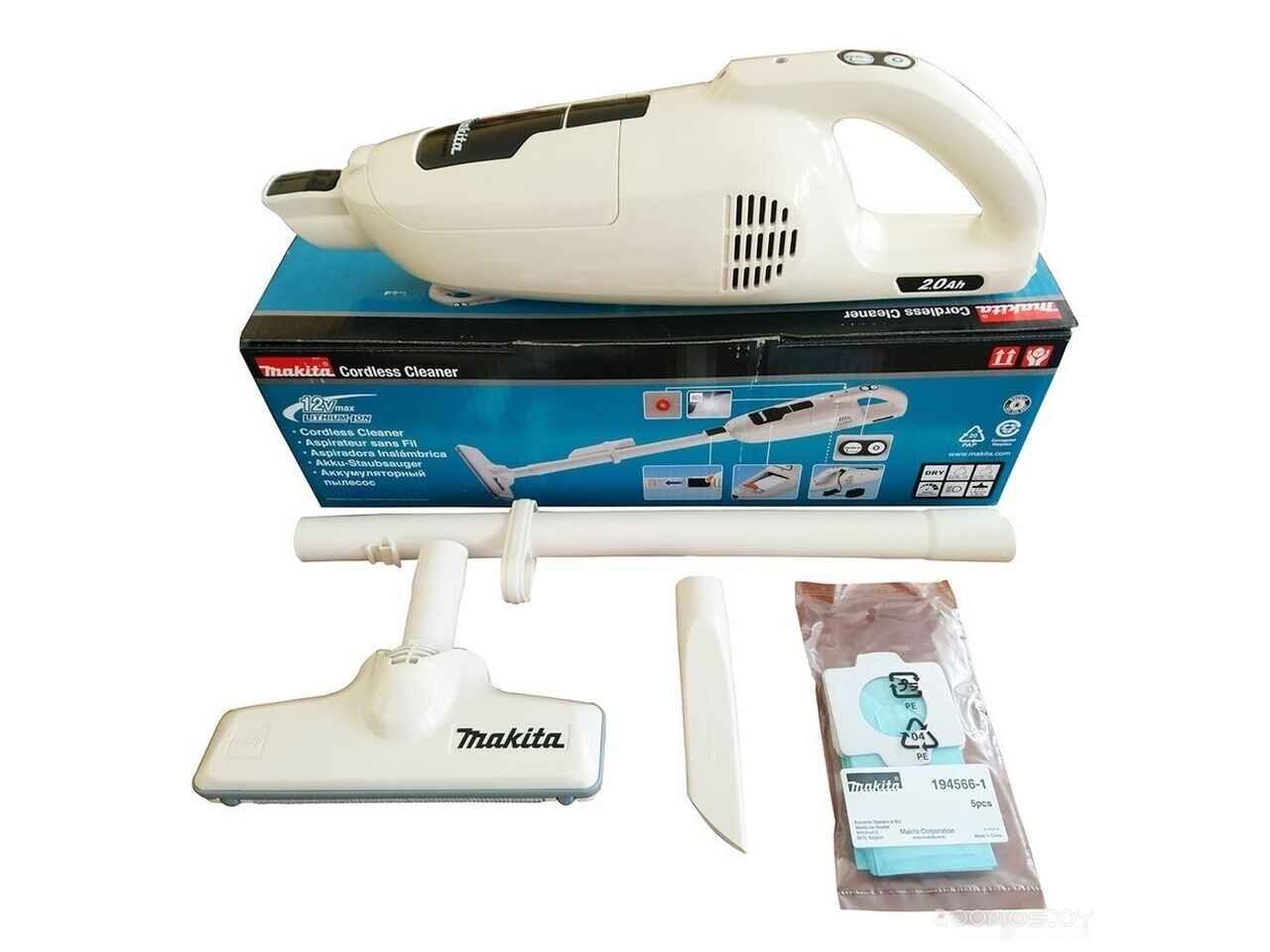 Вертикальный пылесос Makita CL114FDWI Вертикальный пылесос Makita CL114FDWI