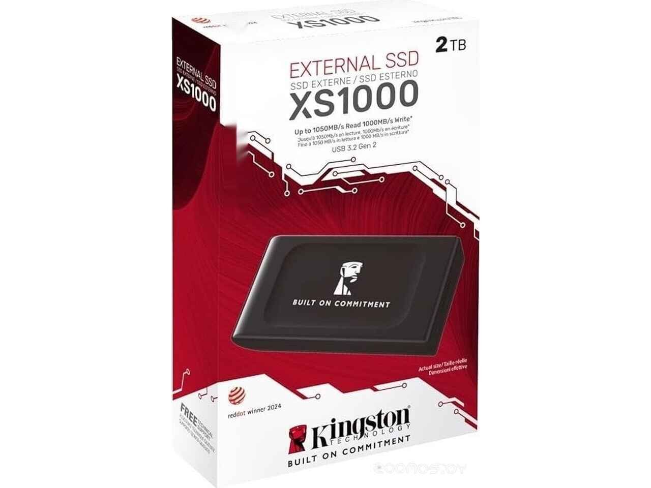 Внешний накопитель Kingston XS1000 2TB SXS1000/2000GA Внешний накопитель Kingston XS1000 2TB SXS1000/2000GA