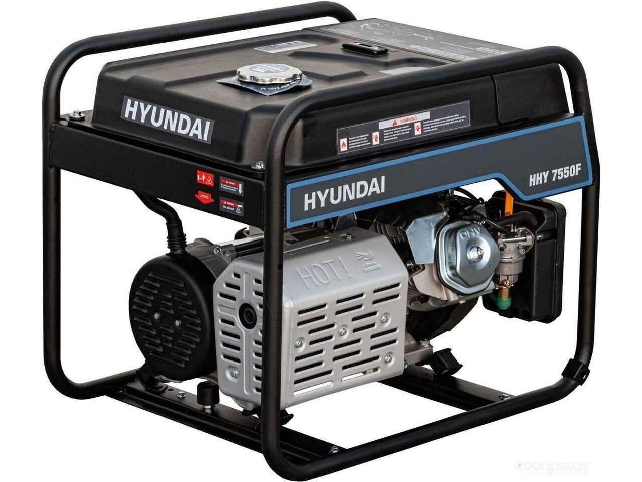 Бензиновый генератор Hyundai HHY7550F Бензиновый генератор Hyundai HHY7550F