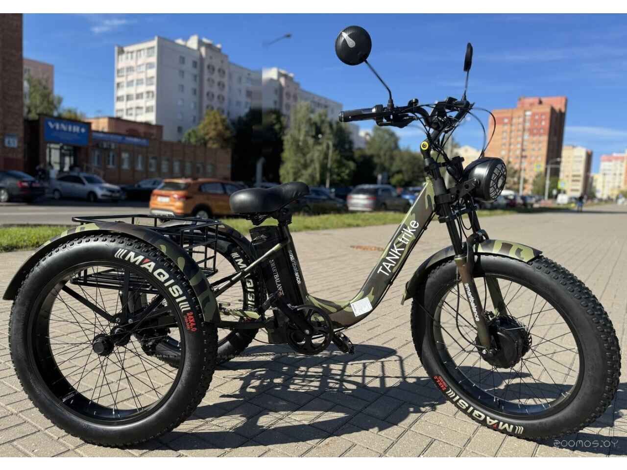 Электровелосипед Smart Balance Tank Trike 2024 (камуфляж) Электровелосипед Smart Balance Tank Trike 2024 (камуфляж)