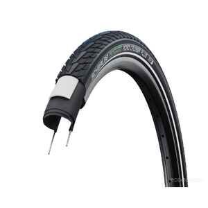 Велопокрышка Schwalbe ROAD CRUISER PLUS, 28x1.75 (47-622), PunctureGuard, Black-Reflex (11159085)